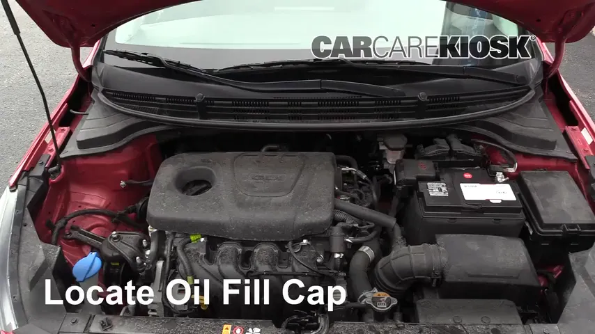 2018 Kia Rio S 1.6L 4 Cyl. Sedan Huile Ajouter de l'huile